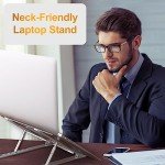 Adjustable Portable Laptop Stand with Anti-Slip Pads