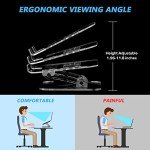 Adjustable Portable Ergonomic Laptop Stand for 10-15.6