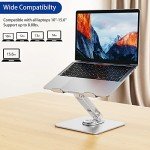 BESIGN LSX7 Ergonomic Laptop Stand with Rotating Base