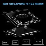 Adjustable Portable Ergonomic Laptop Stand for 10-15.6