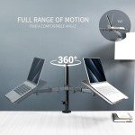 Adjustable Laptop Desk Mount Stand for 17" Laptops