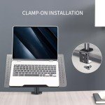 Adjustable Laptop Desk Mount Stand for 17" Laptops