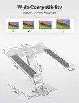 Adjustable Ergonomic Laptop Stand for All Devices