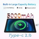 Lville 10" Android 14 Tablet, 8GB RAM, 64GB Storage