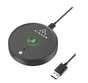 AIRHUG USB Microphone with AI Noise Reduction
