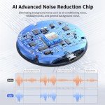 AIRHUG USB Microphone with AI Noise Reduction