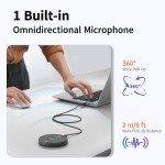 AIRHUG USB Microphone with AI Noise Reduction