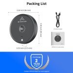 AIRHUG USB Microphone with AI Noise Reduction