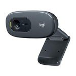 Logitech C270 HD Webcam 720p Black