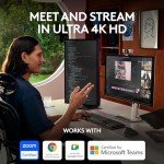 Logitech MX Brio 4K Streaming Webcam - Graphite