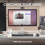 Logitech MX Brio 4K Streaming Webcam - Graphite
