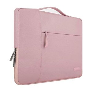 Pink MOSISO Laptop Sleeve for MacBook Pro 16