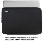 Durable 15.6 Inch Laptop Sleeve - Black