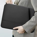 15.6" Laptop Sleeve with Pockets - Black