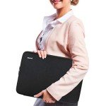 Durable 15.6 Inch Laptop Sleeve - Black