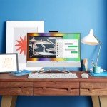 HP 24 inch All-in-One PC, FHD Display, Intel Core i3-1115G4, 8 GB SDRAM, 256 GB SSD, Intel UHD Graphics, Windows 11 Home, 24-df1000 (2024)