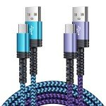 3FT USB Type C Fast Charging Cable 2-Pack