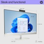 HP 27" All-in-One Desktop with Intel Core i3