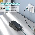 POIYTL 50000mAh Fast Charging Portable Power Bank