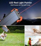 GOODaaa 42800mAh Solar Power Bank with Flashlight