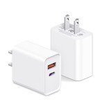 3-Pack 20W Dual Port USB C Charger Block
