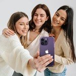 Mkeke Clear Shockproof Case for iPhone 14 Pro