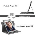 Slim 360° Rotatable Case for 9-11 Inch Tablets