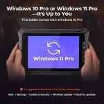 MUNBYN Rugged 8" Windows 10 Pro Tablet