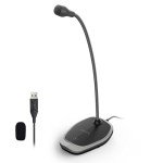 Omnidirectional USB Microphone with Mute Button