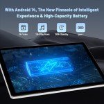 Jeazans 2024 Android Tablet, 10.1" HD Touchscreen