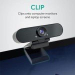 Full HD 1080p Webcam with Dual Microphones