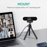Full HD 1080p Webcam with Dual Microphones