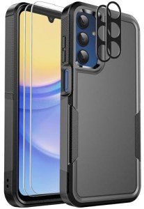 Samsung Galaxy A15 5G Shockproof Case Bundle
