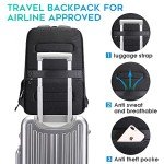 BANGE Waterproof Smart Laptop Backpack with USB Port
