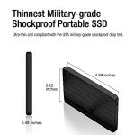 Silicon Power 2TB Rugged Portable External SSD