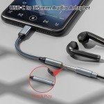 USB-C to 3.5mm Headphone Adapter - 2 Pack