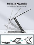 Adjustable Portable Laptop and Tablet Stand