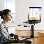 Ergonomic Adjustable Laptop Stand for 10-15.6" Devices