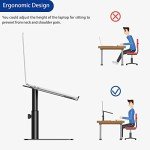 Ergonomic Adjustable Laptop Stand for 10-15.6" Devices