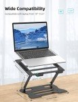 Adjustable Portable Laptop and Tablet Stand
