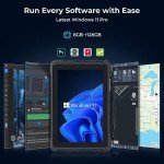 MUNBYN Rugged 10.1" Windows 11 Tablet PC