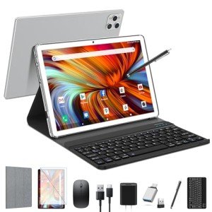 EITOMIN 10" Android 13 Tablet with Keyboard