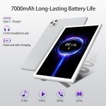 EITOMIN 10" Android 13 Tablet with Keyboard
