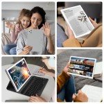 EITOMIN 10" Android 13 Tablet with Keyboard