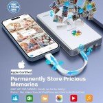 iDiskk 2TB MFi Certified External Hard Drive