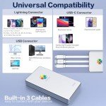 iDiskk 2TB MFi Certified External Hard Drive