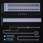 16-Port USB 3.0 Hub with Power Adapter