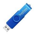 SamData 32GB USB Flash Drive 2-Pack, LED Light