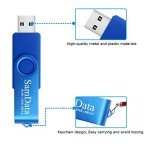 SamData 32GB USB Flash Drive 2-Pack, LED Light