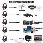 NUBWO U3 Wired Gaming Headset with Mic